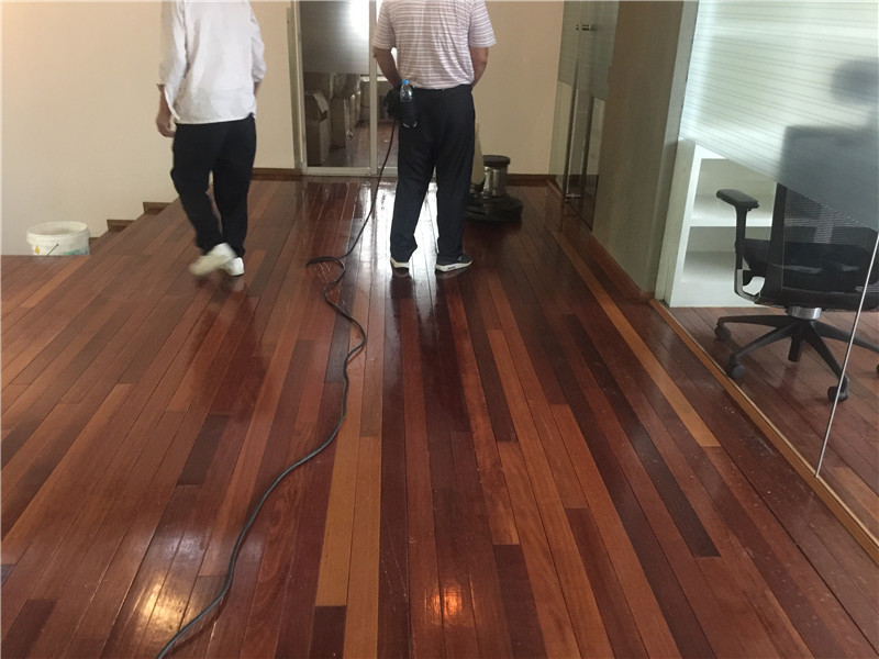 梨树区地面清洗案例